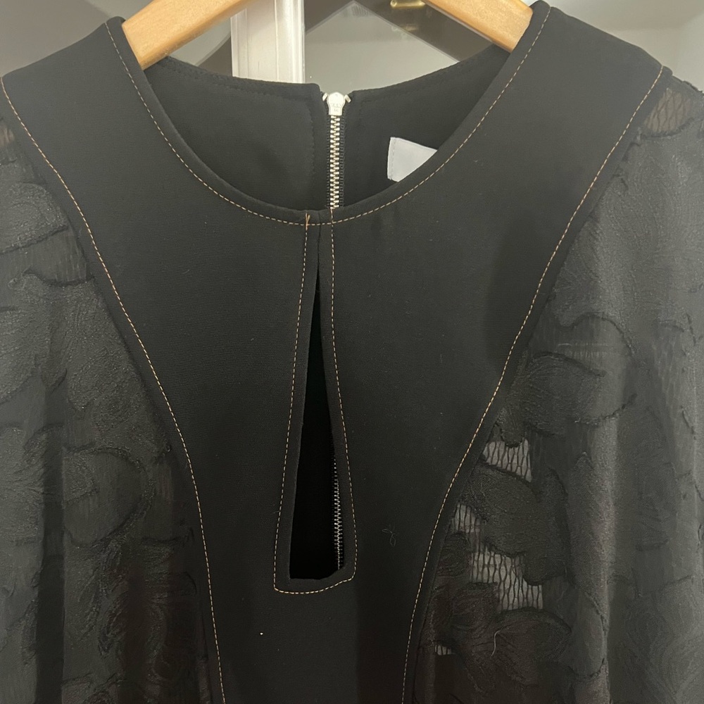 Reiss Pippa stabstich Burnout Dress - Size 10 - NWT - Picture 10 of 13